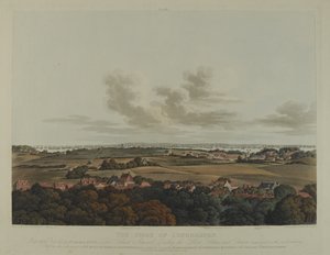 डेनमार्क 1807: कोपेनहेगन की घेराबंदी, रॉबर्ट पोलार्ड (1792-1867) und जोसेफ कॉन्स्टेंटाइन स्टैडलर (1780-1812) ने 1807 में प्रकाशित किया (रंगीन जलीय)